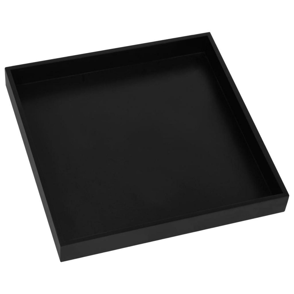 VIDAXL Table d'appoint Noir et dore 38x38x38,5 cm MDF