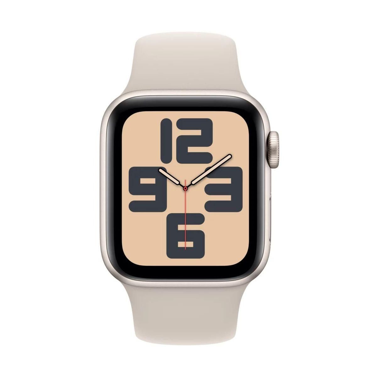 APPLE Montre connectée SE 40mm Lumière Stellaire M/L