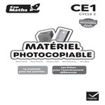 CAP MATH CE1. MATERIEL PHOTOCOPIABLE, EDITION 2025, Charnay Roland