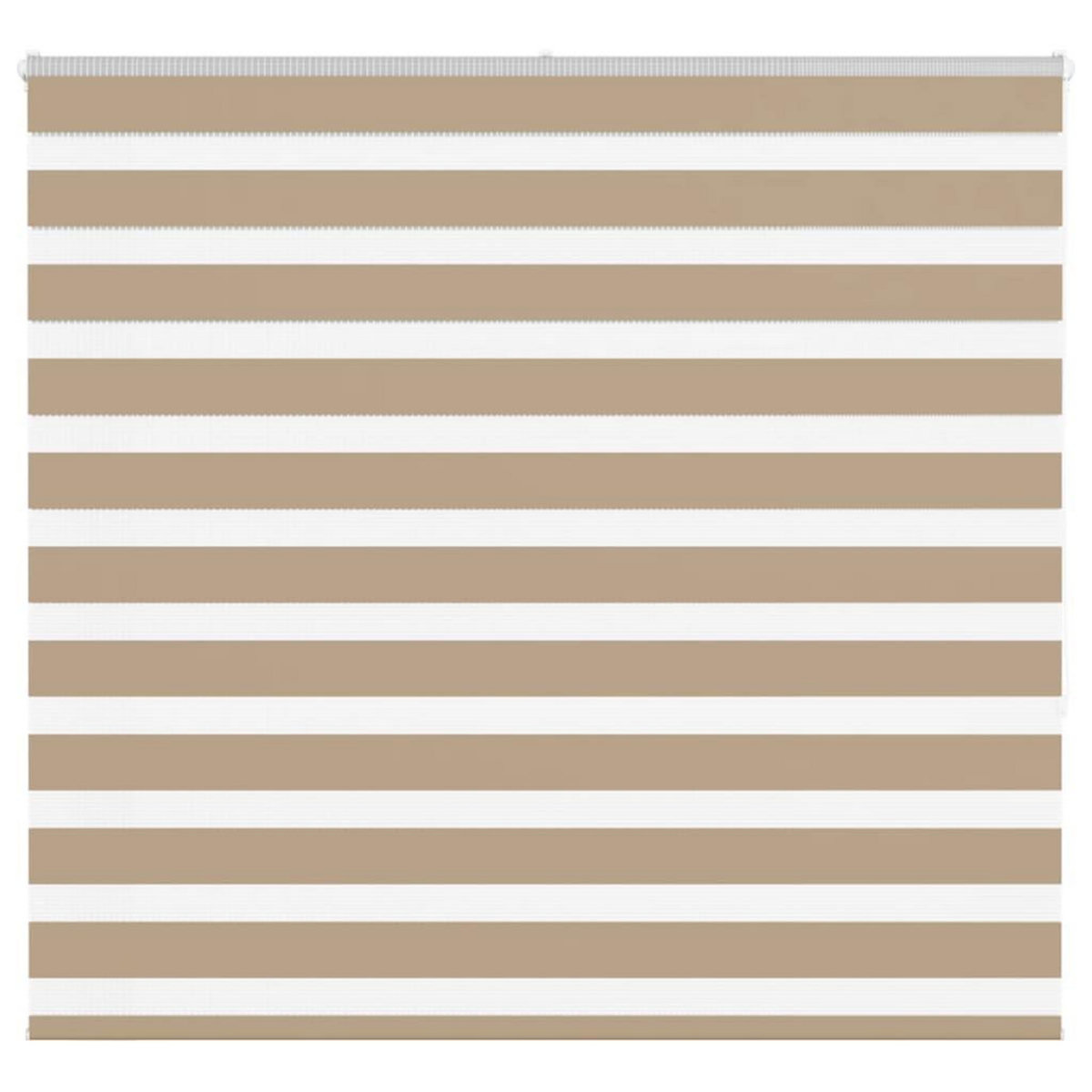 VIDAXL Store zebre marron sable largeur du tissu 155,9cm polyester