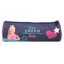 Voir la diapositive 4 : Bagtrotter BAGTROTTER Trousse scolaire ronde Barbie Bleue