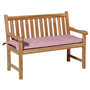 Voir la diapositive 1 : MADISON Madison Coussin de banc Panama 180x48 cm Rose pale
