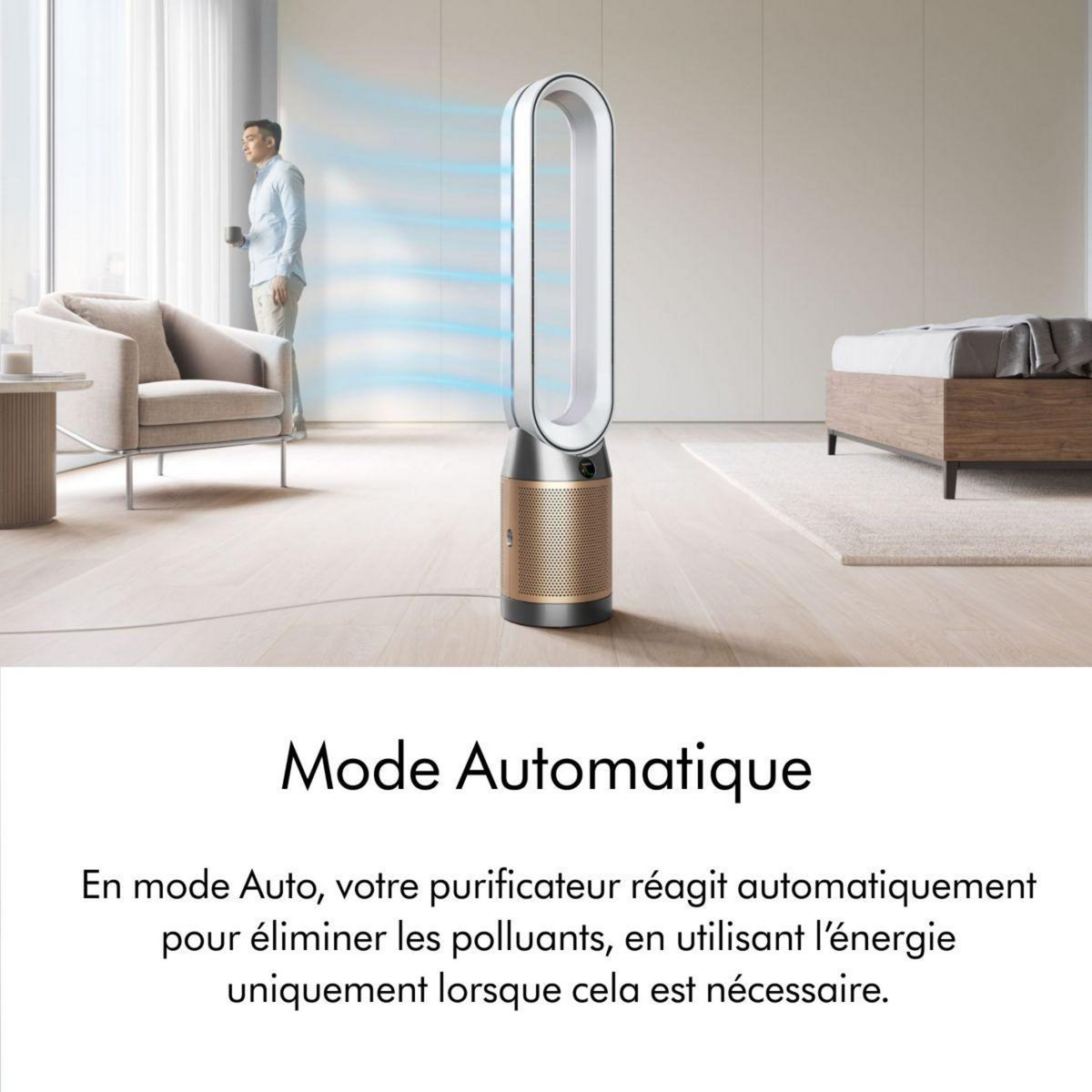 Dyson Purificateur d'air, ventilateur Cool PC2 De Nox