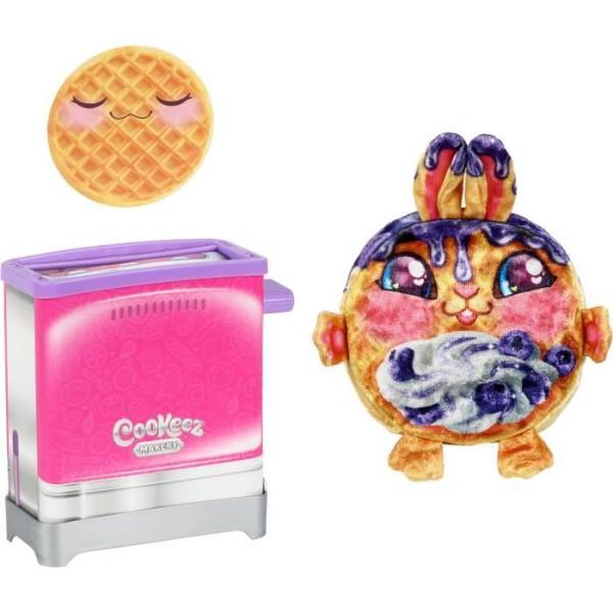 Voir la diapositive 5 : MOOSE TOYS Toasty treatz - moose toys - cookeez makery - peluche parfumée en forme de toast, grille-pain interactif, modele peluche aléat