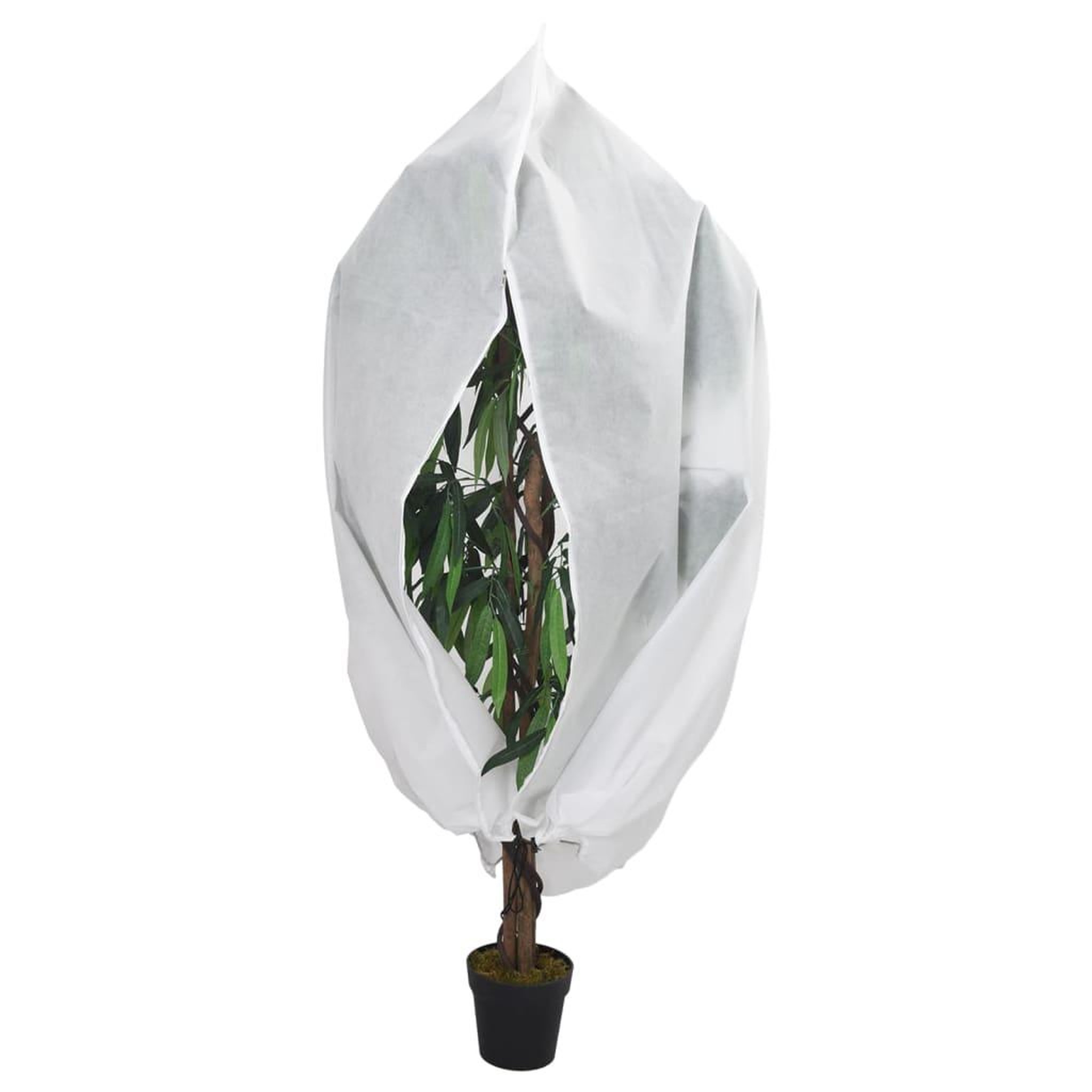 VIDAXL Housse de protection pour plantes avec fermeture eclair 70 g/m²