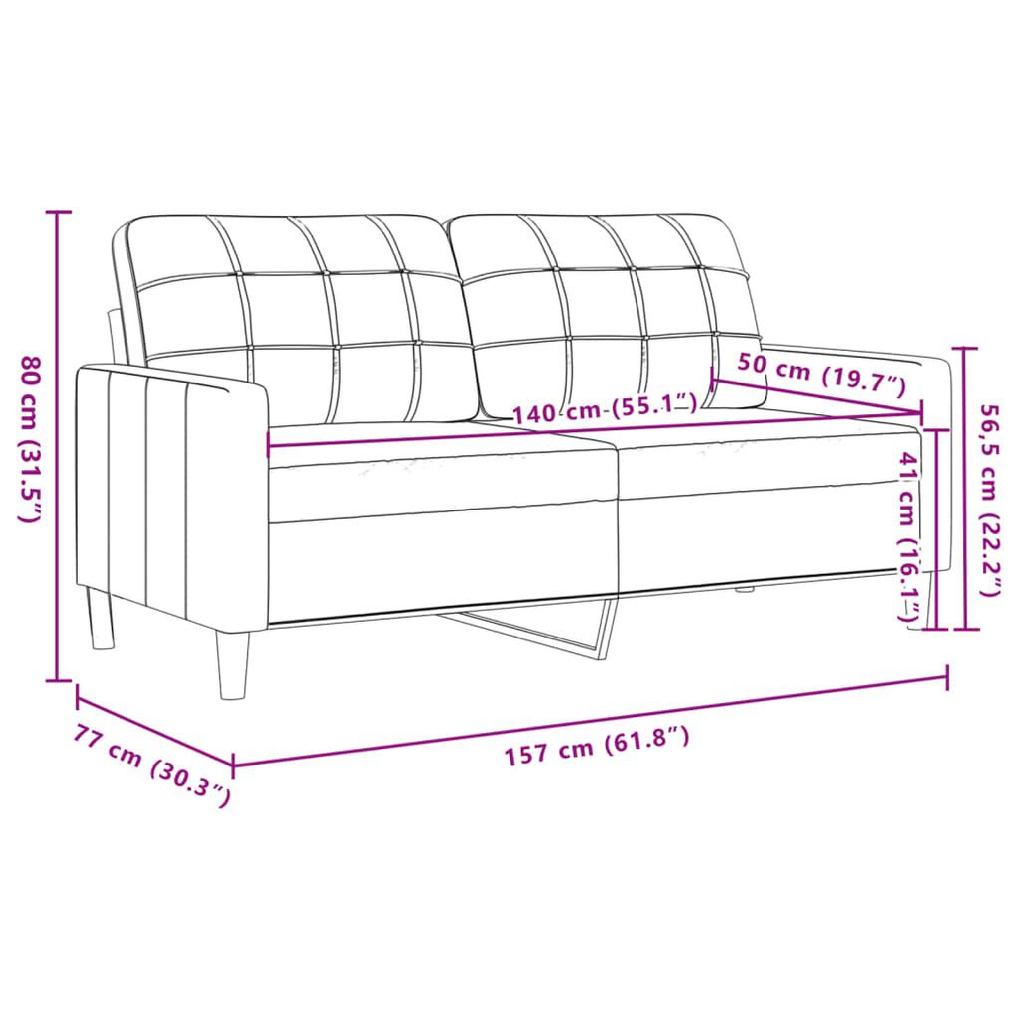 Voir la diapositive 6 : VIDAXL Ensemble de canapes 3 pcs avec coussins Rose Velours