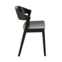 Voir la diapositive 3 : Paris Prix Chaise en Bois  Laga  75cm Noir