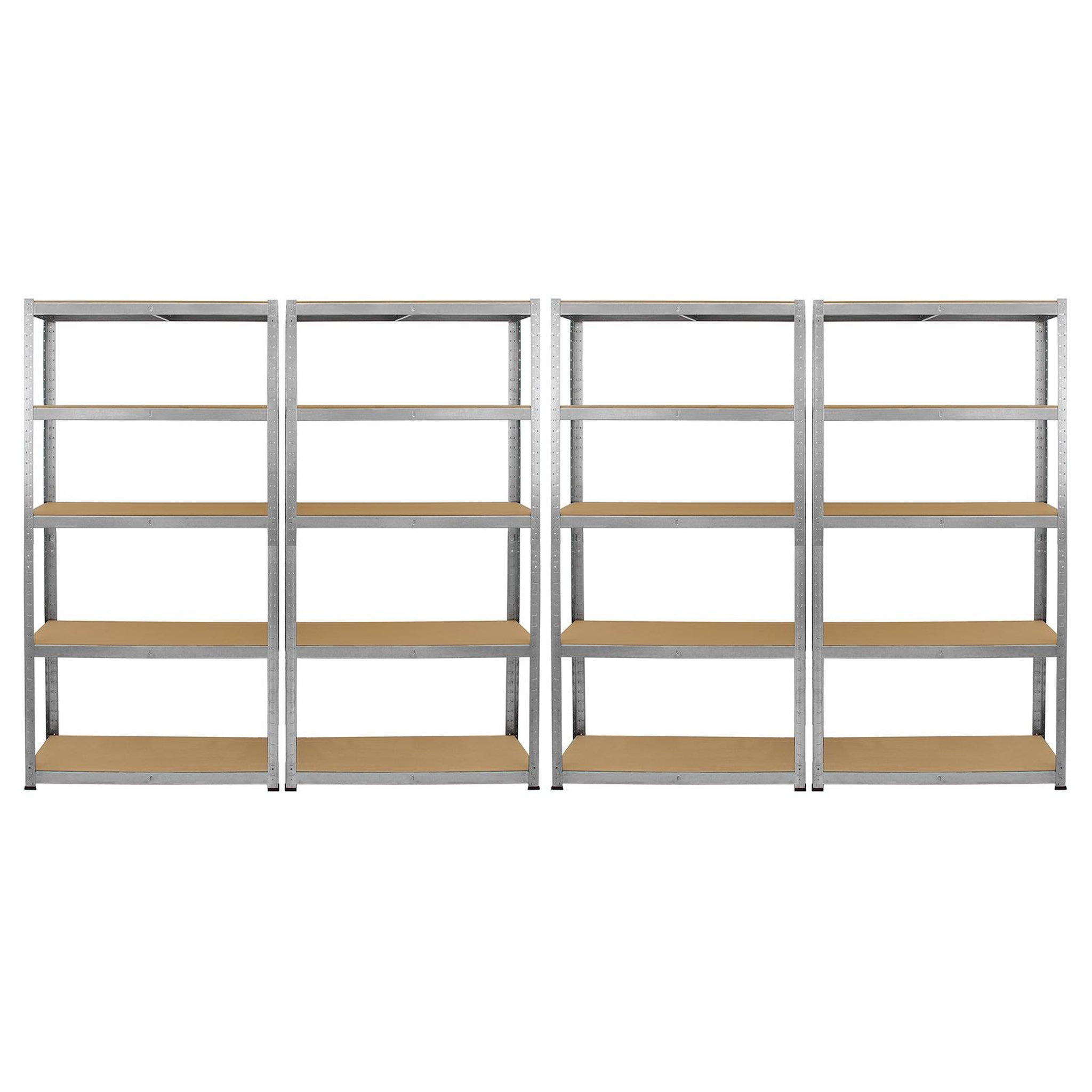 Voir la diapositive 2 : MONSTER RACKING Lot de 10 rayonnages galwix en acier galvanisÉ 90 cm x 30 cm x 180 cm