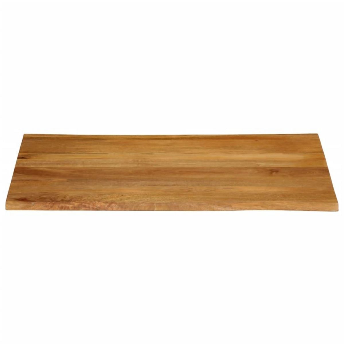VIDAXL Dessus de table 90x80x3,8 cm bord vivant bois massif manguier