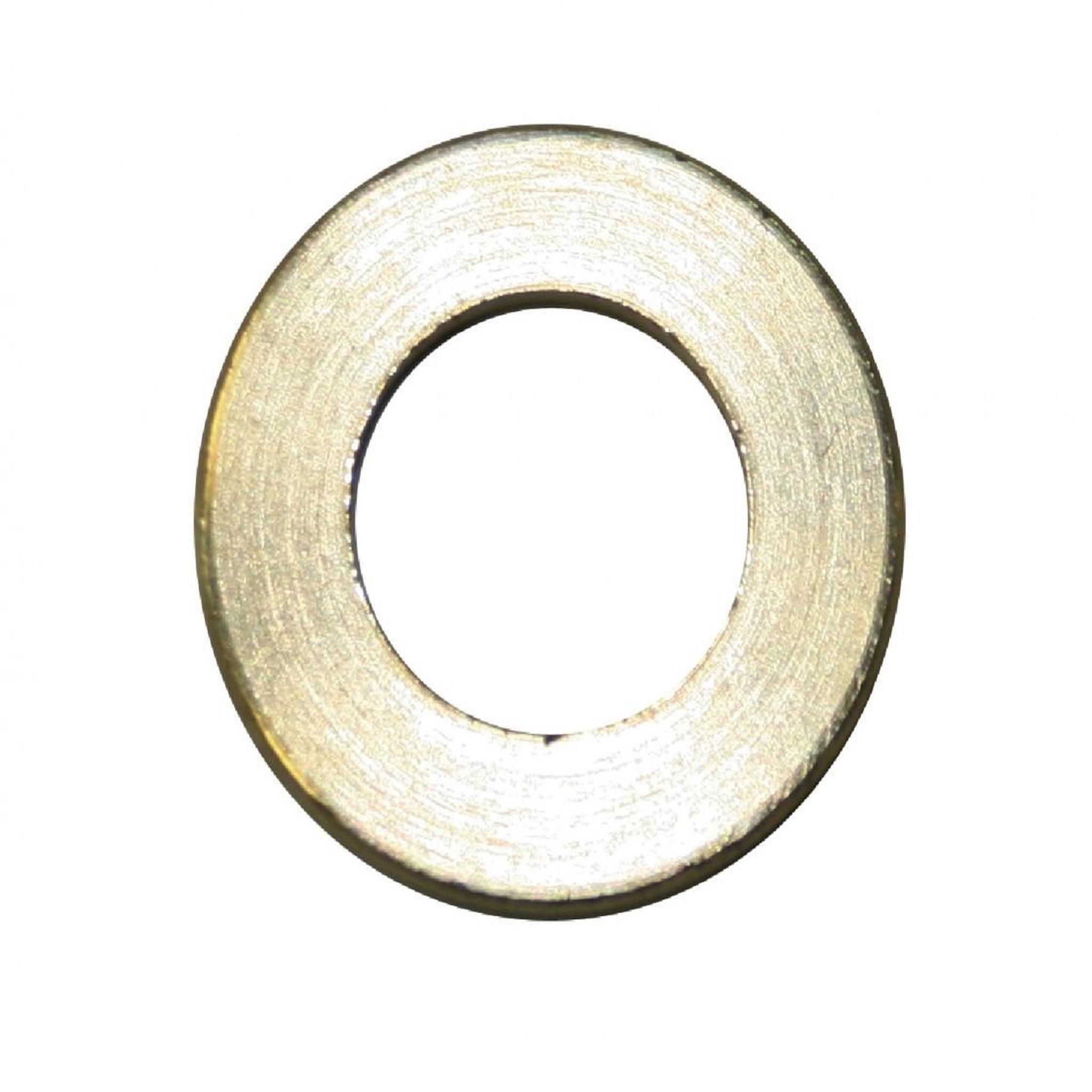 CENTRALE BRICO Lot de 4 rondelles laiton brut, H.3 x L.25 x P.25 mm