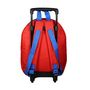 Voir la diapositive 4 : Bagtrotter Sac à dos à roulettes 32 cm maternelle Super Mario Multicolore