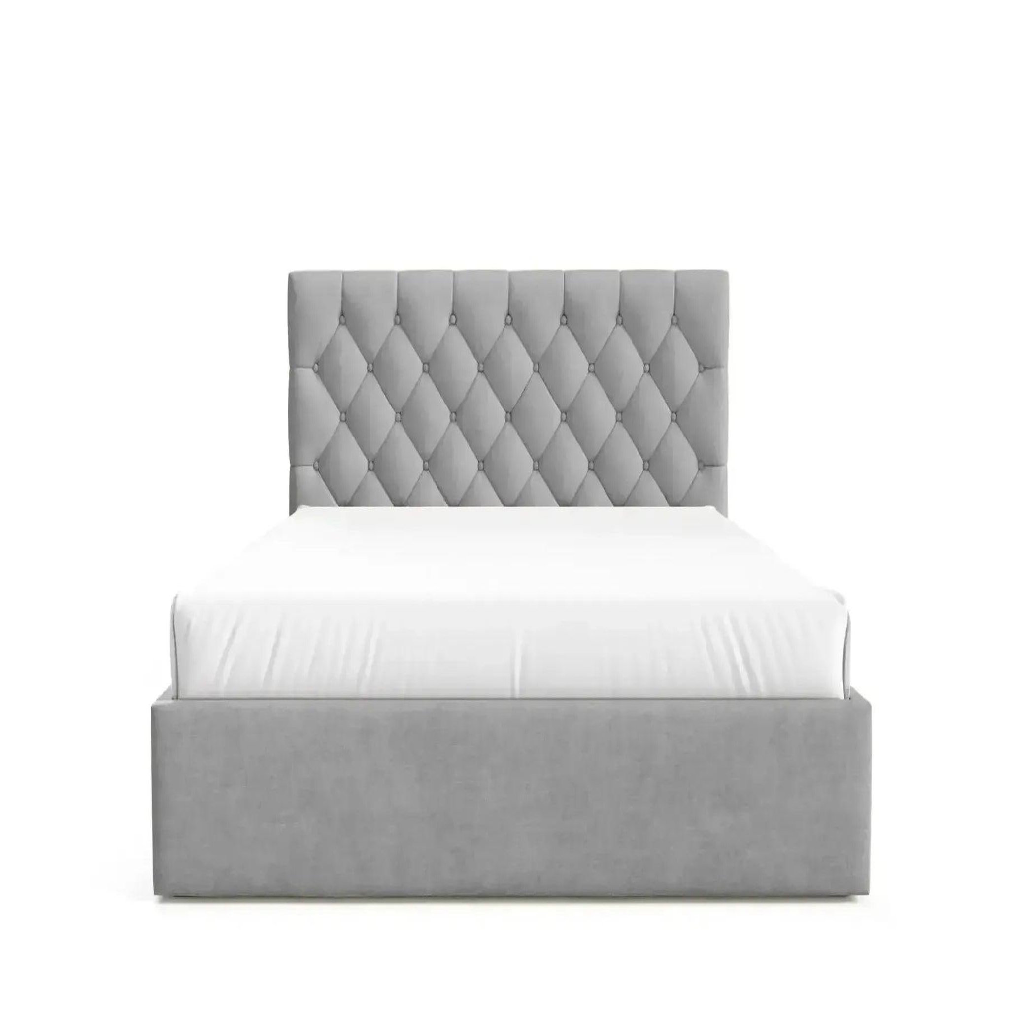 Voir la diapositive 1 : CASANOVA PARIS Emile - lit coffre tissu velours