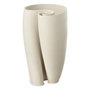 Voir la diapositive 1 : Paris Prix Vase Déco en Céramique  Hydra  33cm Beige
