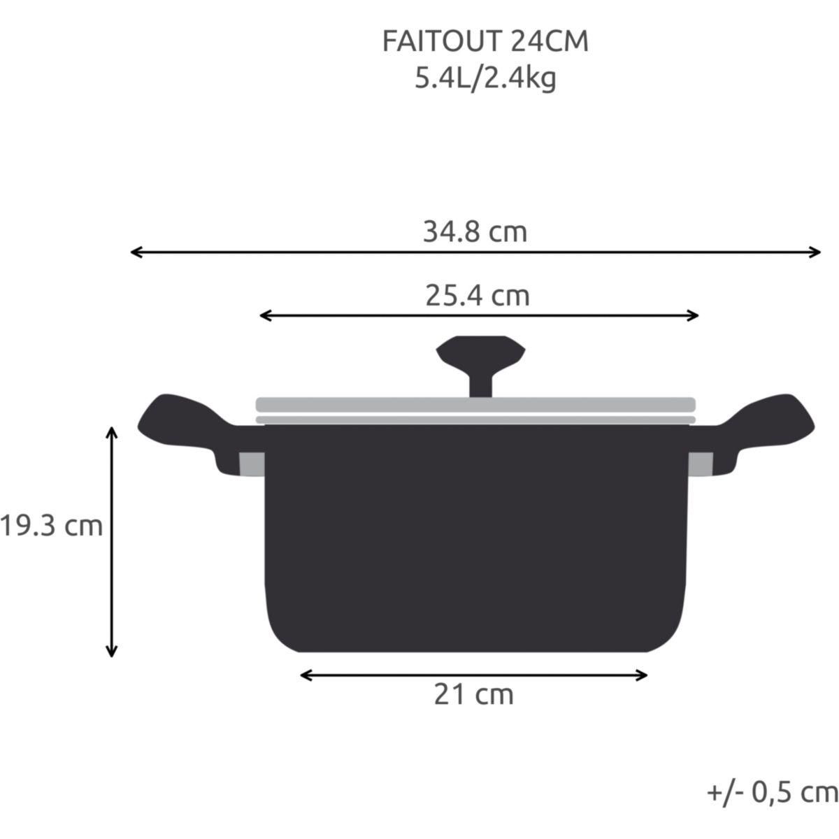 Lagostina Faitout Desideria 24cm