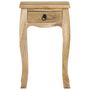 Voir la diapositive 2 : VIDAXL Table de chevet 28x28x46 cm Bois de manguier massif