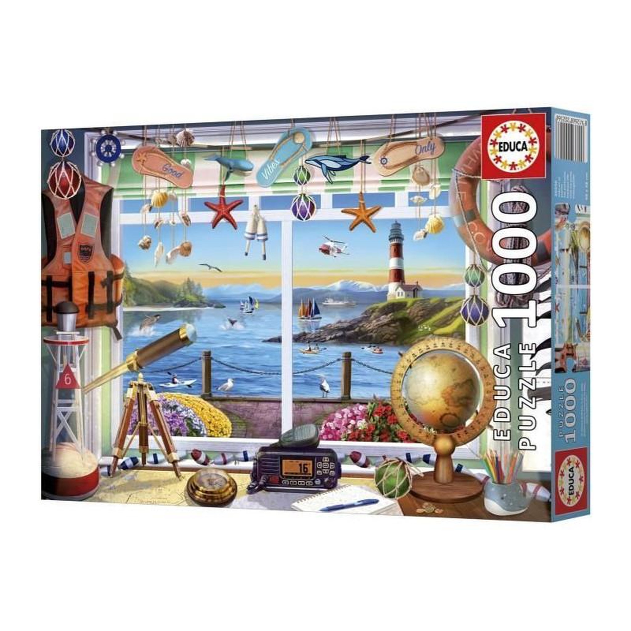 Voir la diapositive 3 : EDUCA Puzzle 1000 pièces - Vie partuaire - Nature - 68 x 48 cm - Educa