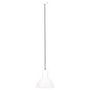 Voir la diapositive 3 : VIDAXL Lampe suspendue 25 W Blanc Rond 28,5 cm E27
