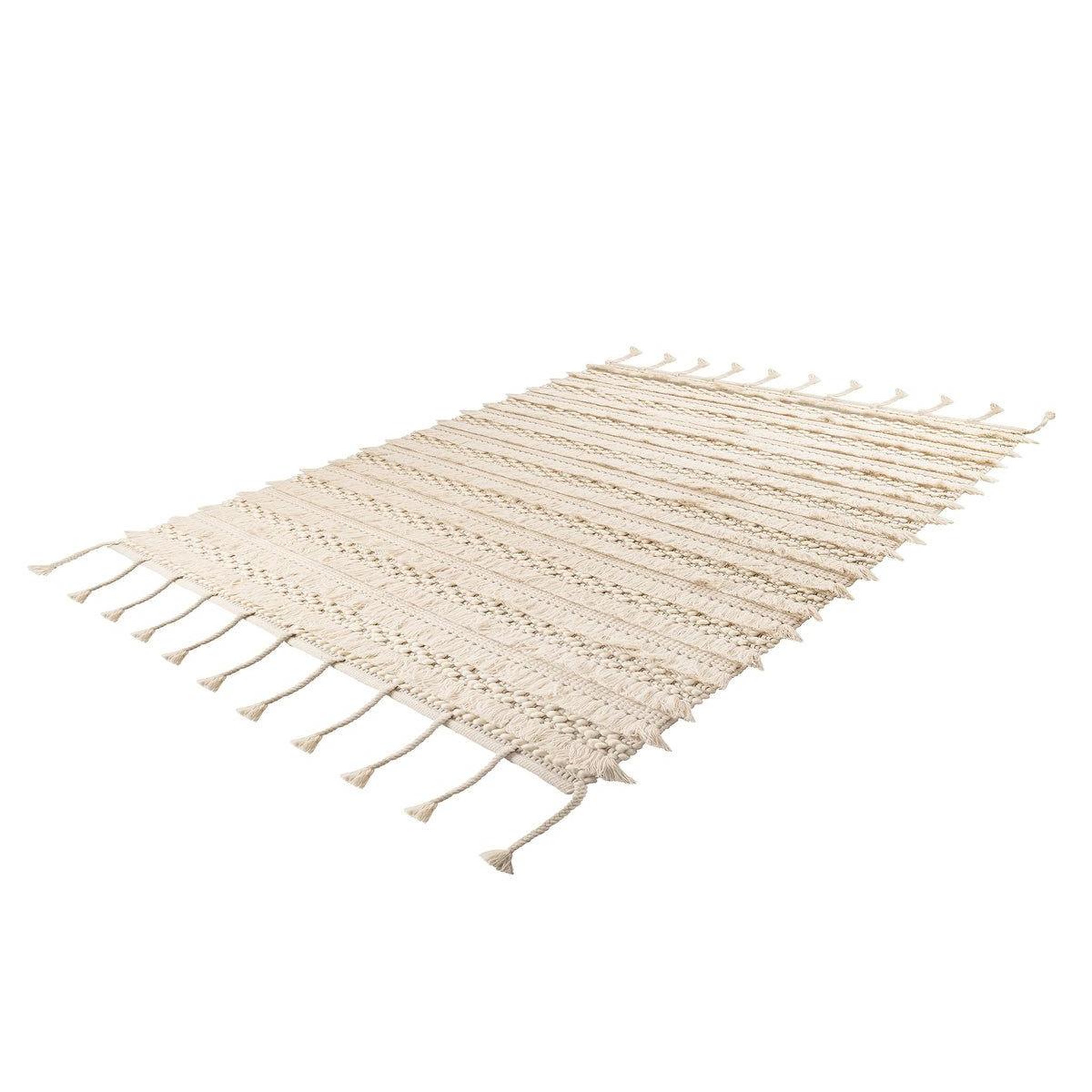 Voir la diapositive 2 : Paris Prix Tapis bohème tissé fait à la main  bohist  naturel
