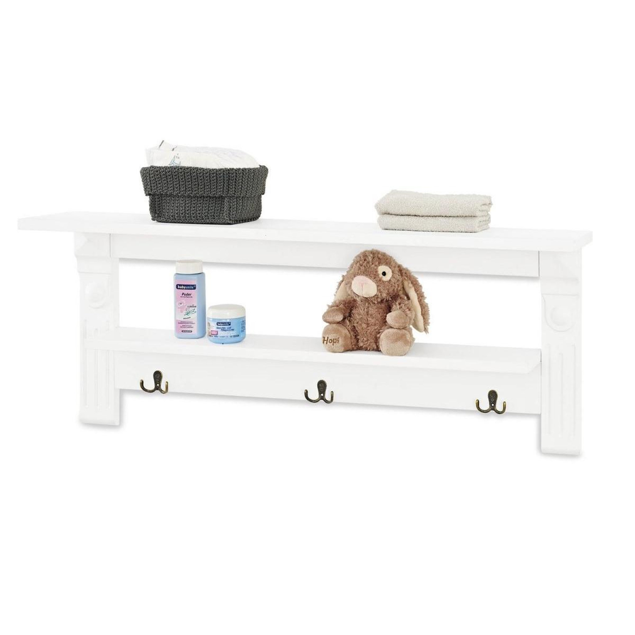 Pinolino Etagere Murale Porte Manteau  Emilia L 100 x P 18 x H 40