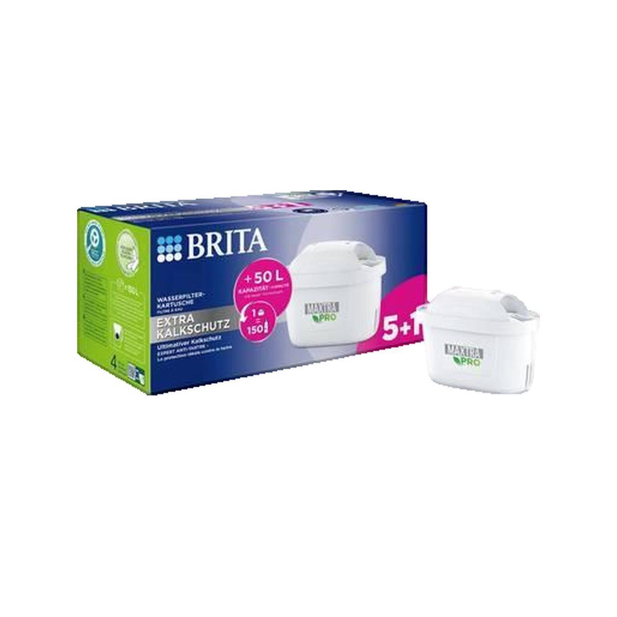 Voir la diapositive 2 : Brita Cartridge filtre à eau MAXTRA PRO Extra Lime Protection