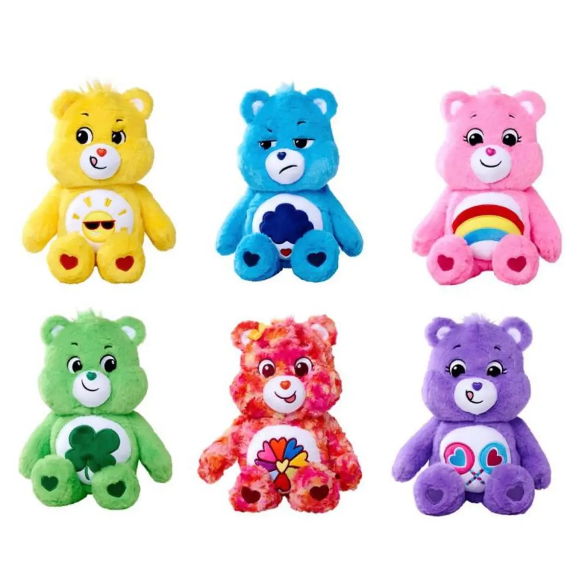 Peluche Care Bears Simba Bisounours Porte-Bonheur Vert de 35 cm Peluche Care Bears Simba Bisounours Porte-Bonheur Vert de 35 cm