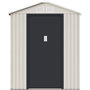 Voir la diapositive 4 : Habitat et Jardin Abri de jardin métal  Nebraska  - 2.71 m² - Beige/gris anthracite