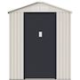 Voir la diapositive 4 : Habitat et Jardin Abri de jardin métal  Nebraska  - 2.71 m² - Beige/gris anthracite