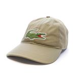 Lacoste Casquette  Mixte Lacoste Twill Big Croch. Coloris disponibles : Beige