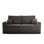 Voir la diapositive 1 : BEST MOBILIER Dellia - canapé 3 places convertible - avec coffre - en velours côtelé - style contemporain