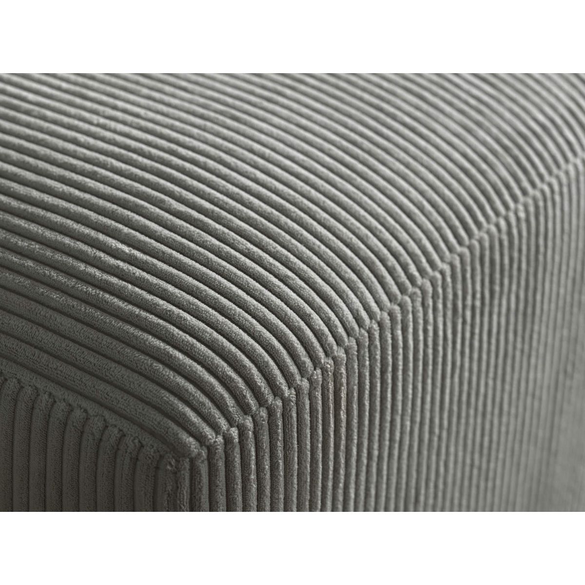 LISA DESIGN Livy - canapé d'angle convertible et coffre - réversible - en velours côtelé - 4 places