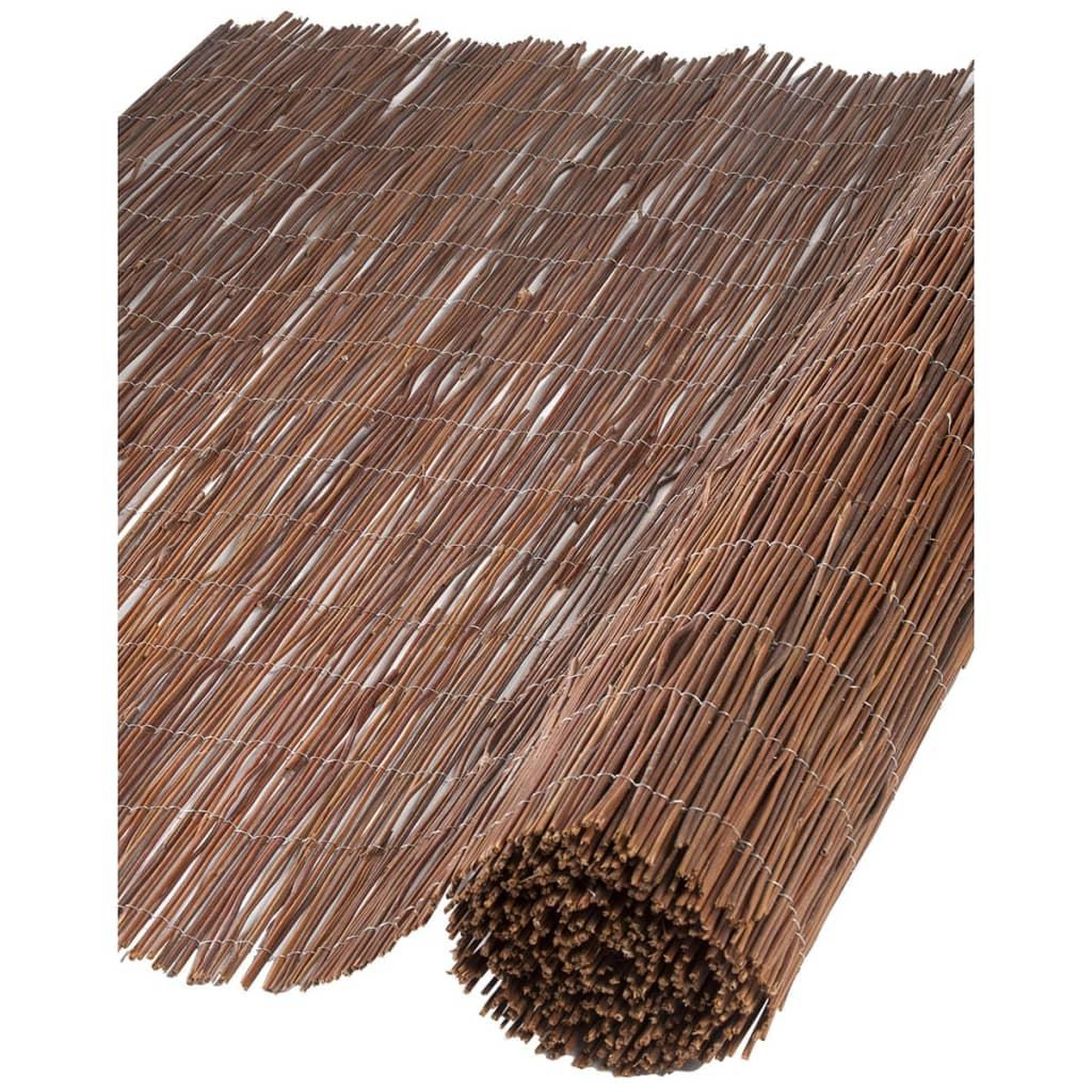 Voir la diapositive 1 : NATURE Nature Paravent de jardin Saule 1,5 x 3 m 10 mm d'epaisseur