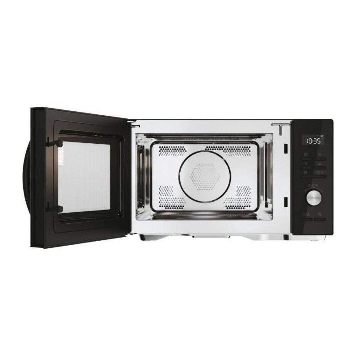 Candy CMCA29EDLB Micro-ondes Combiné 29L MO : 1000W - Gril : 1000W - Cavité en acier inoxidable - UI digitale Fonction basse témper