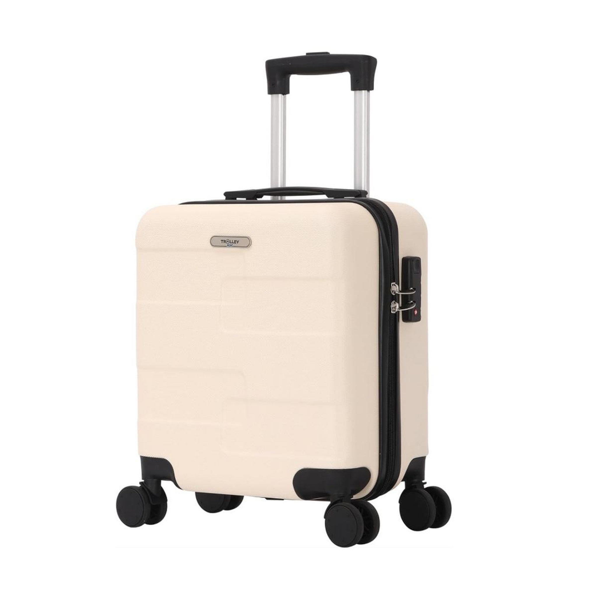TROLLEY ADC Valise cabine à roulettes blanc - val-530