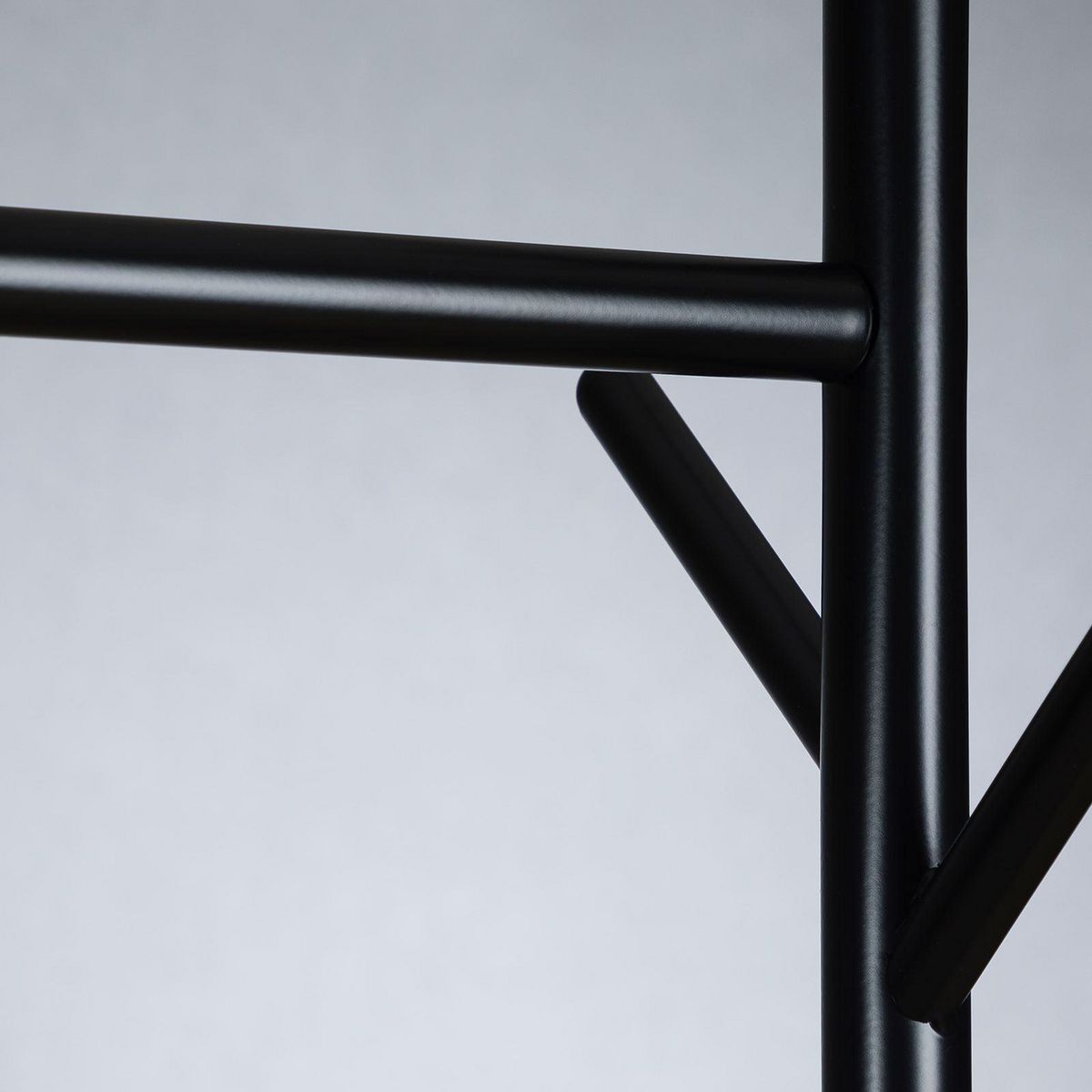 IDIMEX Penderie mobile AURIGO avec portemanteau, en métal