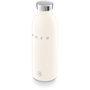 Voir la diapositive 2 : SMEG Bouteille isotherme isotherme 500ml crème
