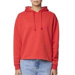 Pieces Sweat  Femme Pieces Pcchilli. Coloris disponibles : Rouge