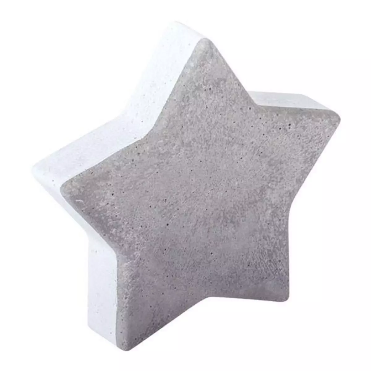 Rayher Moule étoile pour béton créatif 6 cm