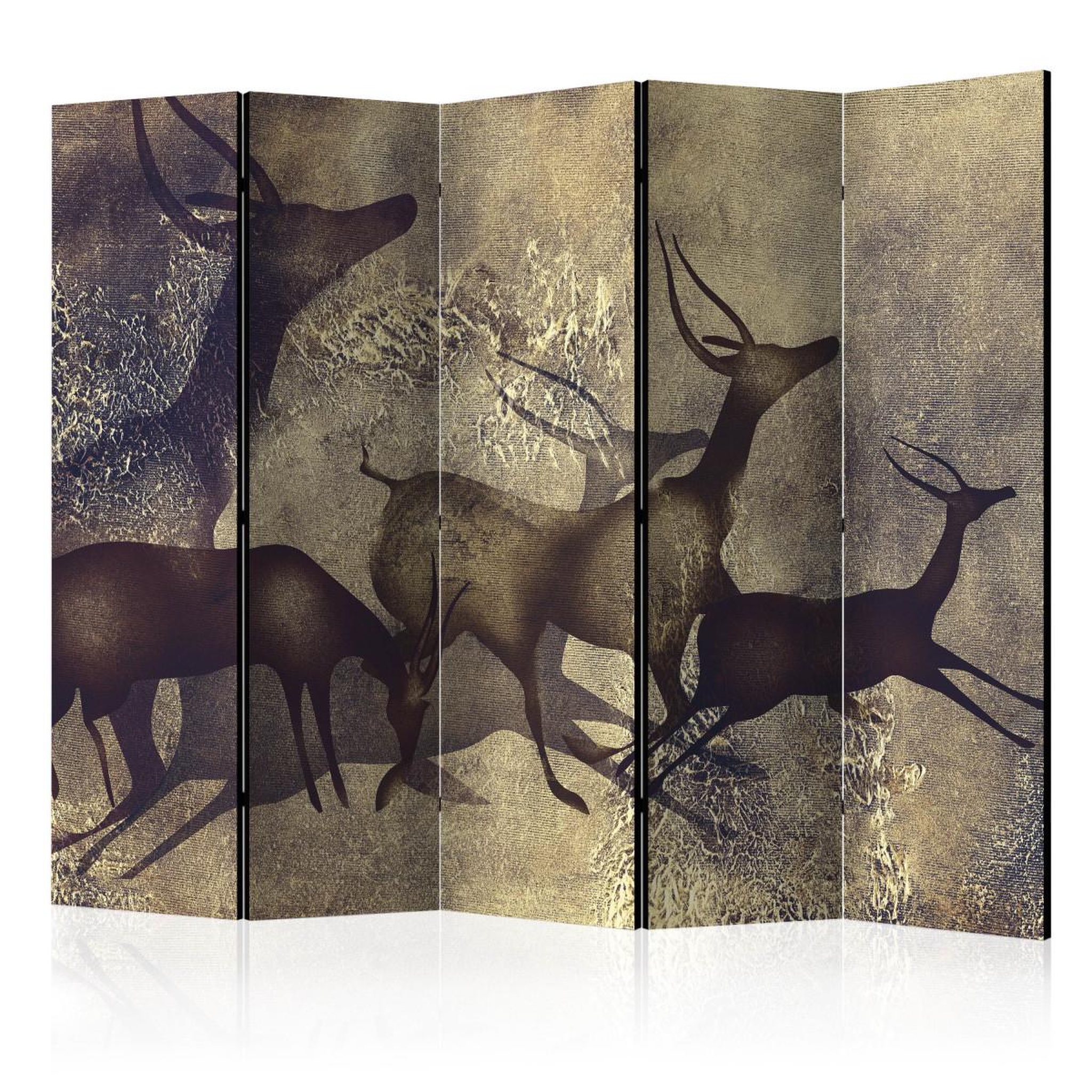 Paris Prix Paravent 5 volets  antelopes  172x225cm