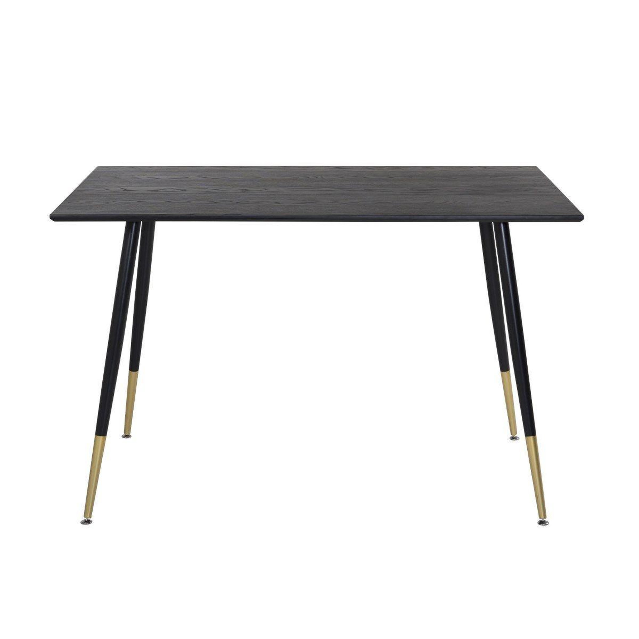 Paris Prix Table à manger design  dipp  120cm noir & or