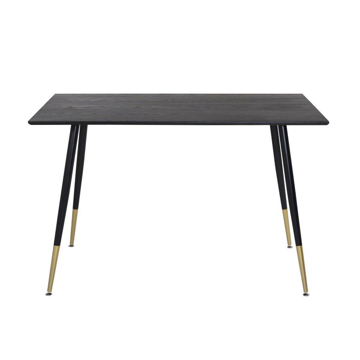 Paris Prix Table à Manger Design  Dipp  120cm Noir & Or
