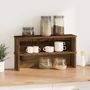 Voir la diapositive 2 : VIDAXL Étagères de cuisine empilables 2 pcs vieux bois 50x15x16 cm
