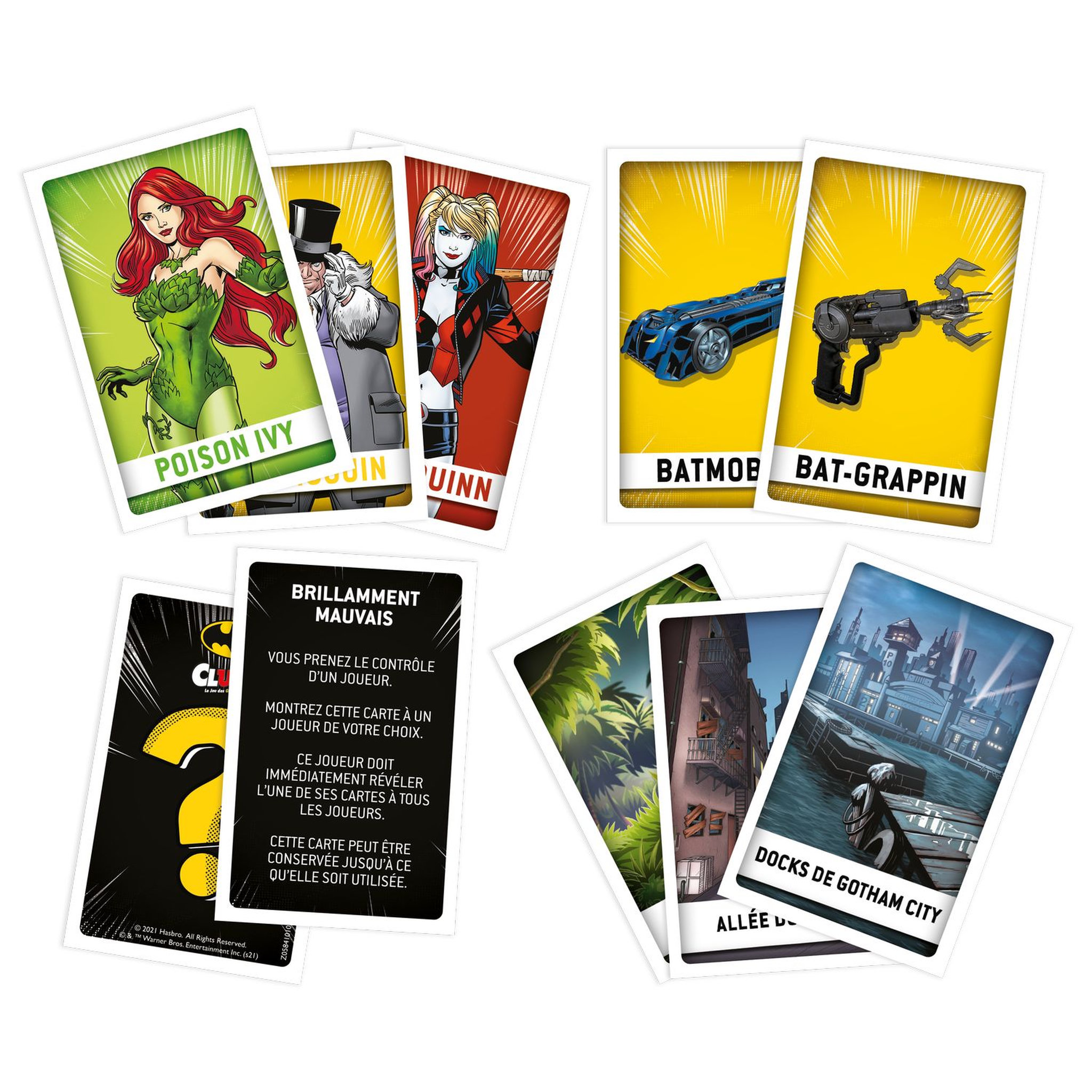 Voir la diapositive 4 :  WINNING MOVES Jeu - Cluedo Batman 