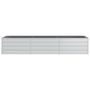 Voir la diapositive 4 : VIDAXL Lit sureleve de jardin 240x80x45 cm Acier galvanise Argente