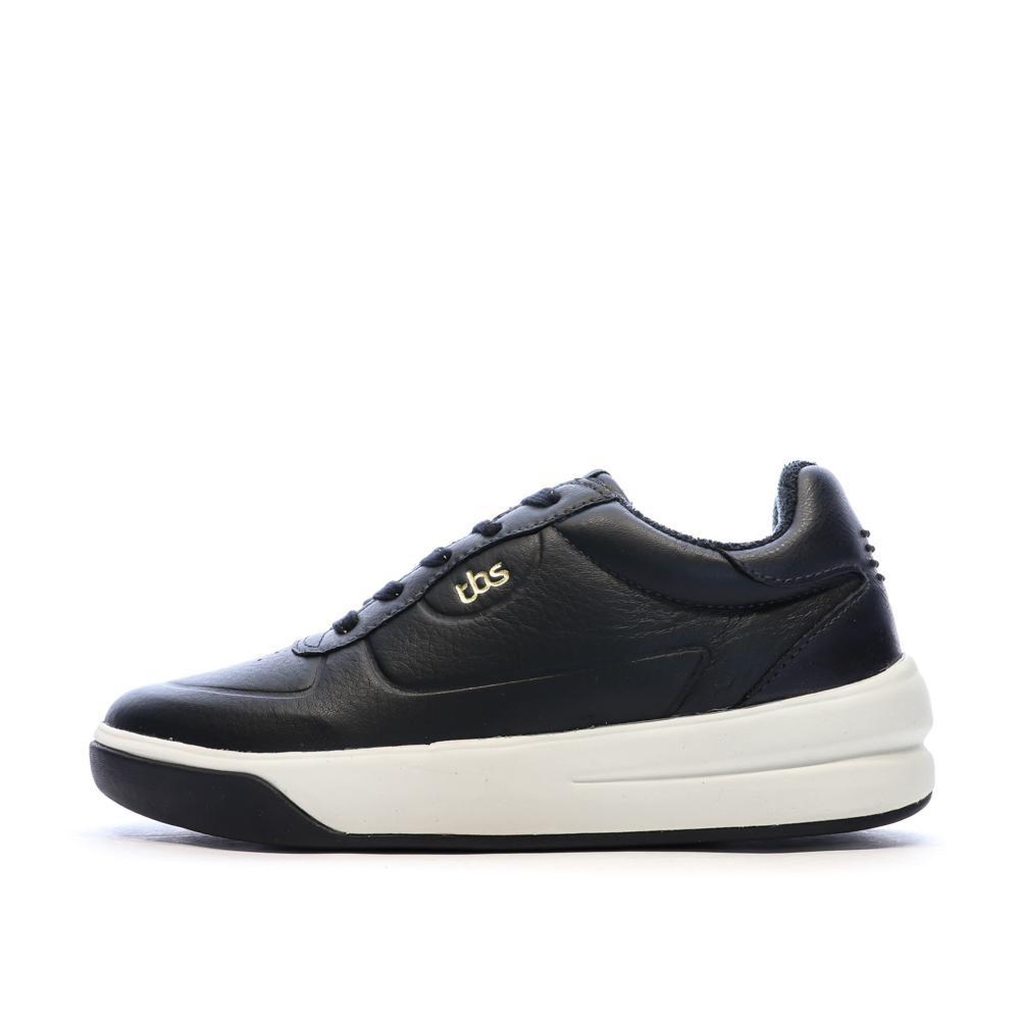 TBS Baskets Marine Femme TBS CLAUDIE. Coloris disponibles : Bleu
