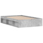 Voir la diapositive 5 : VIDAXL Cadre de lit sans matelas gris beton 120x200 cm