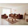 Voir la diapositive 4 : LISA DESIGN Colombine - module d'assise droit - en velours côtelé grosses côtes
