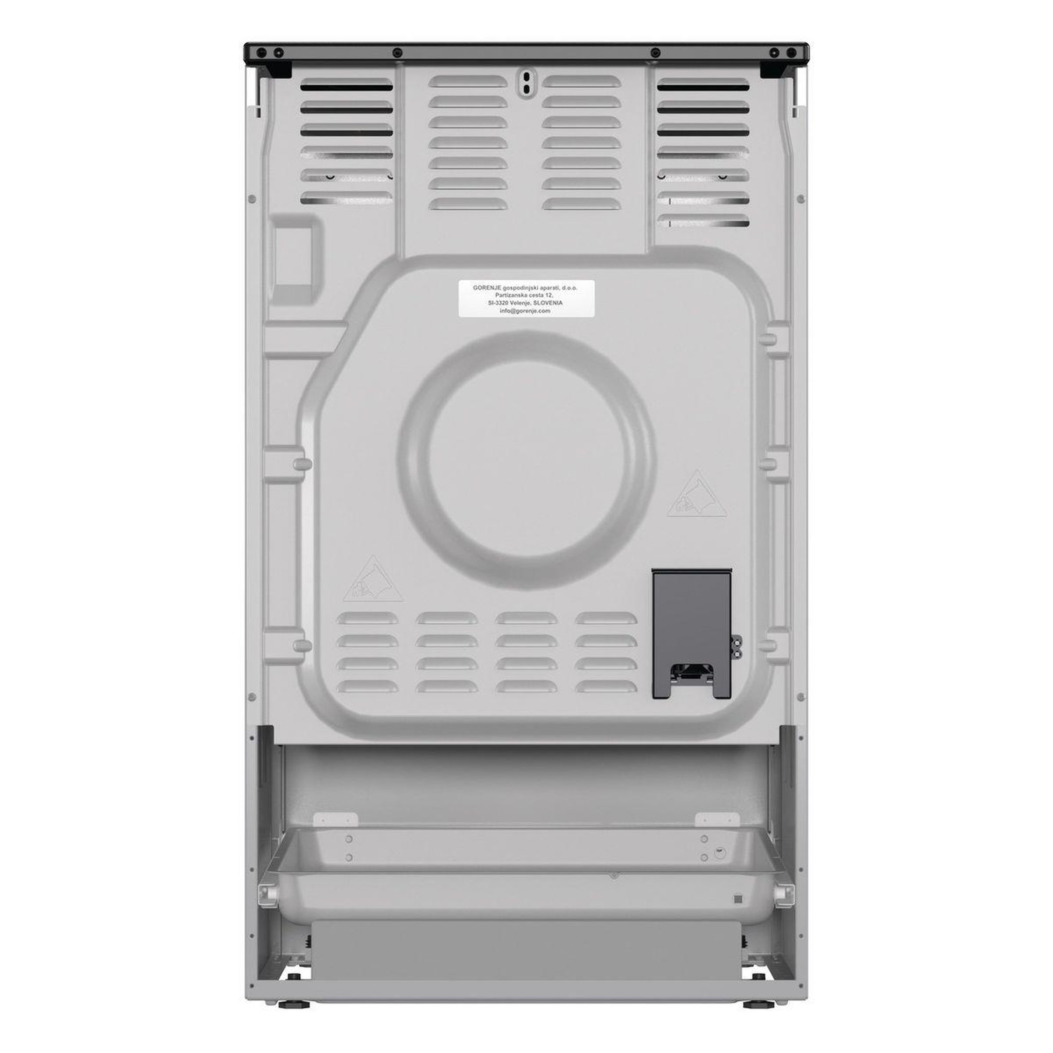 Voir la diapositive 4 : GORENJE Cuisinière vitrocéramique gec5c41sg