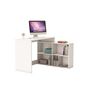 Voir la diapositive 2 : Bureau d'angle droit ou gauche avec rangements L112cm MAX