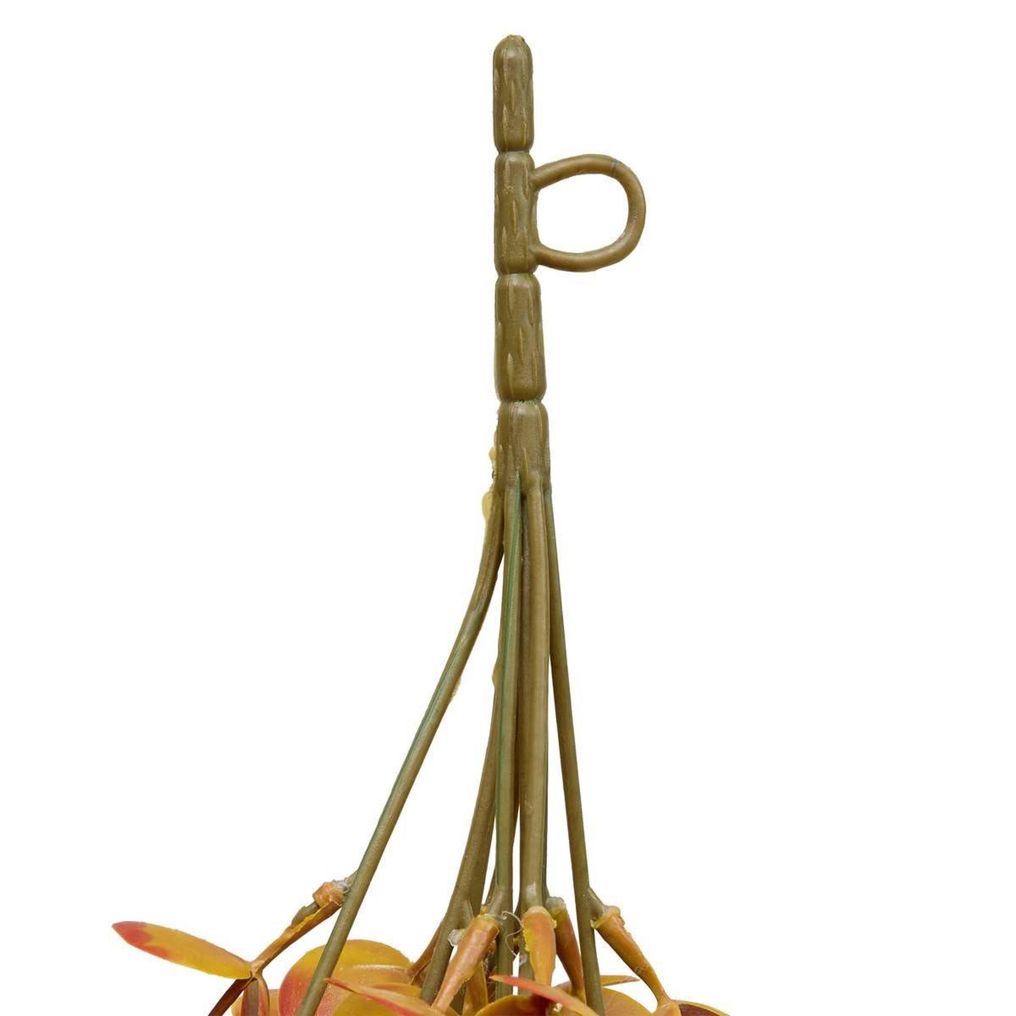 Voir la diapositive 3 : ATMOSPHERA Eucalyptus artificiel tombant  james  80cm orange