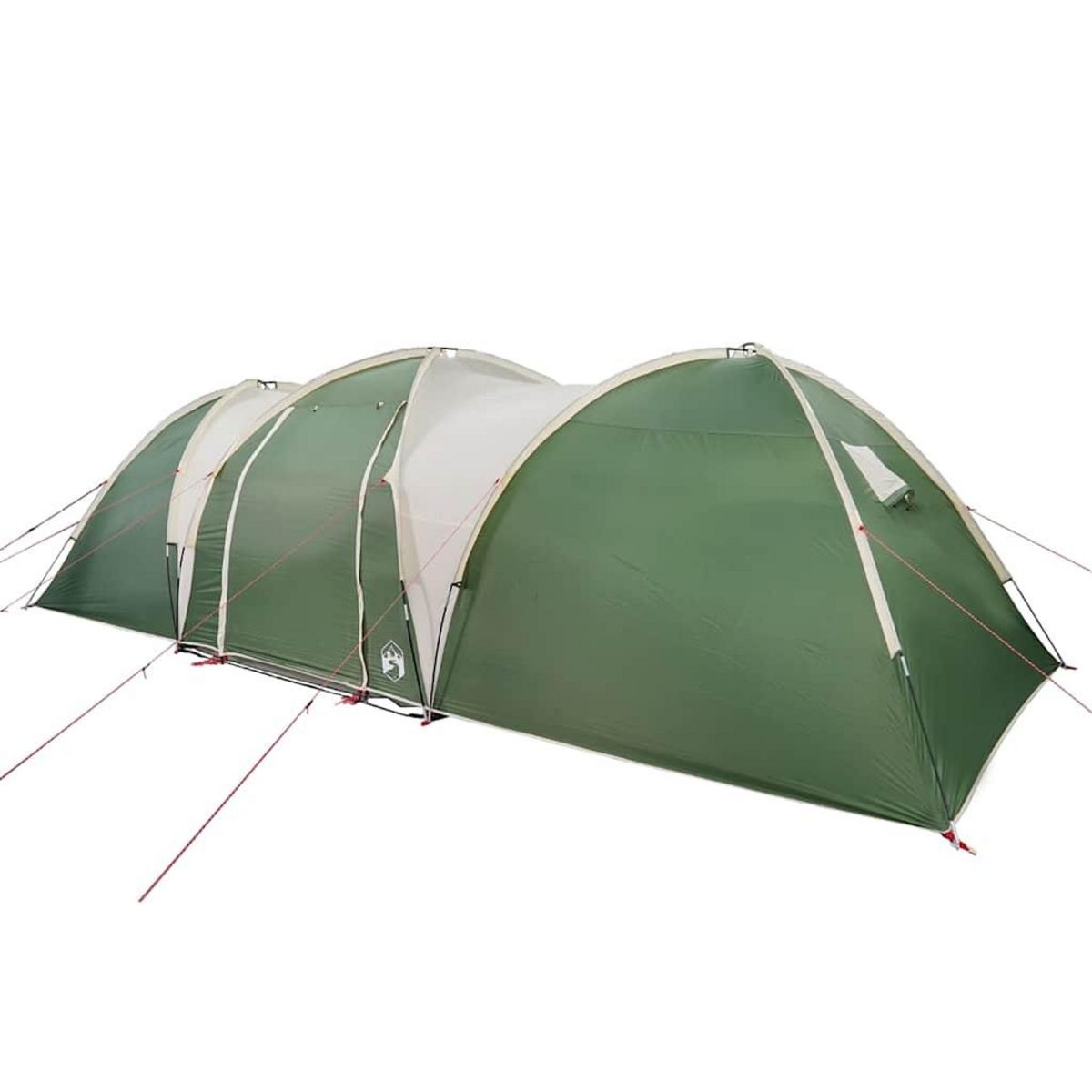 VIDAXL Tente familiale a dome 8 personnes vert impermeable